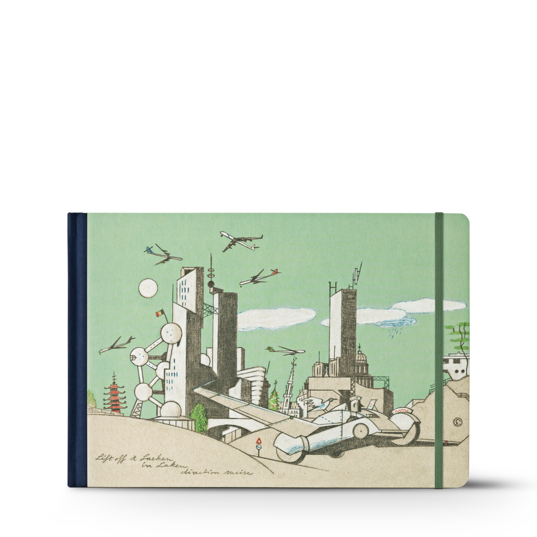 Travel Book Brussels - Trunks, Travel and Home - Library and